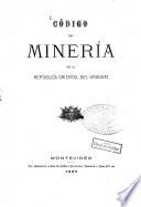 Código de minería de la Republica oriental del Uruguay