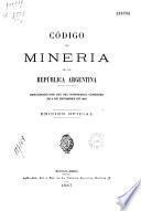 Codigo de mineria