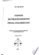 Código de procedimiento penal colombiano