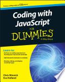 Coding with JavaScript For Dummies