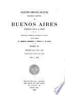 Colección completa de leyes del Estado y Provincia de Buenos Aires desde 1854 a 1929