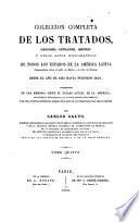 Coleccion completa de los tratados, convenciones, capitulaciones, armisticios y otros actos diplomáticos: 1806-1815