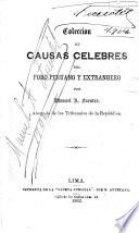 Coleccion de causas celebres contemporaneas