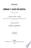 Coleccion de codigos y leyes de España