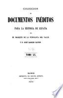 Colección de documentos inéditos para la historia de España