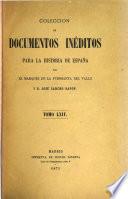 Colección de documentos inéditos para la historia de España ...
