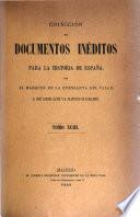 Colección de documentos inéditos para la historia de España