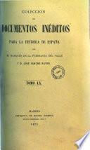 Coleccion de documentos ineditos para la historia de Espana