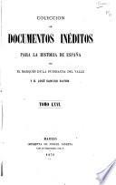 Colección de documentos inéditos para la historia de España