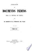 Colección de documentos inéditos para la historia de España