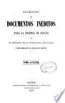 Colección de documentos inéditos para la historia de España
