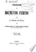 Colección de documentos inéditos para la historia de España