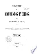 Coleccion de documentos ineditos para la historia de Espana