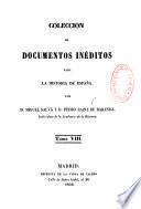 Coleccion de documentos ineditos para la historia de Espana