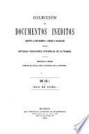Colección de documentos ineditos relativos al descubrimiento