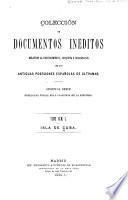Colección de documentos ineditos relativos al descubrimiento