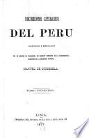Colección de documentos literarios del Perú