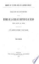 Coleccion de documentos para la historia de la guerra de independencia de Mexico de 1808 a 1821