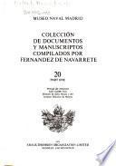 Colección de documentos y manuscriptos compilados por Fernández de Navarrete