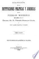 Colección de las instituciones políticas y jurídicas de los pueblos modernos