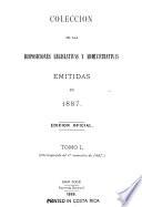 Colección de las leyes y disposiciones legislativas y administrativas