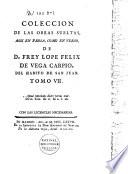 Colección de las obras sueltas, assí en prosa como en verso