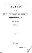 Colección de leyes, decretos, acuerdos y resoluciones