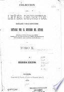 Colección de leyes y decretos del Estado Libre de Oaxaca