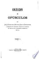 Colección de opúsculos