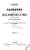 Colección de sainetes, 2