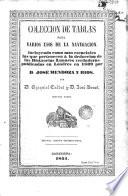 Colección de tablas para varios usos de la navegación... [etc.]