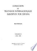 Colección de tratados internacionales suscritos por España