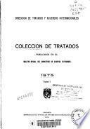 Colección de tratados publicados en el Boletín Oficial del Ministerio de Asuntos exteriores, 1975