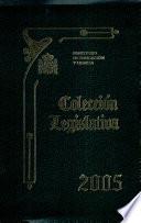 Colección Legislativa Año 2005