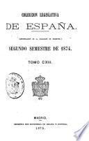 Colección legislativa de España