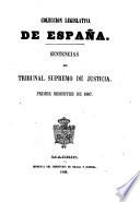 Coleccion legislativa de España