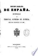 Coleccion legislativa de España