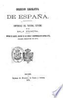 Coleccion legislativa de España