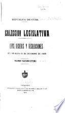 Colección legislativa