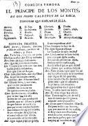 Comedia famosa: El Principe de los Montes