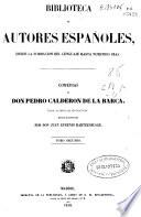 Comedias de Don Pedro Calderon de la Barca: (686 p.)