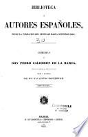 Comedias de Don Pedro Calderon de La Barca