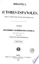 Comedias de Don Pedro Calderon de la Barca