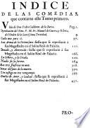Comedias de Pedro Calderón de la Barca, 1