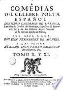 Comedias de Pedro Calderón de la Barca, 10