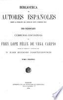 Comedias escogidas de frey Lope Félix de Vega Carpio