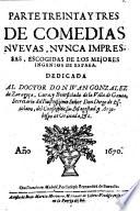 Comedias escogidas de los mejores ingenios de Espana