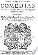 Comedias escogidas de los mejores ingenios de Espana