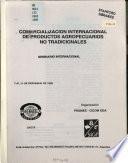 Comercialización internacional de productos agropecuarios no tradicionales