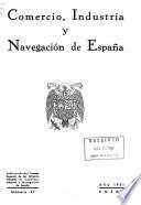 Comercio, industria y navegación de España
